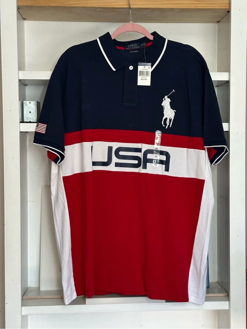 POLO BY RALPH LAUREN Big Pony USA POLO SHIRT